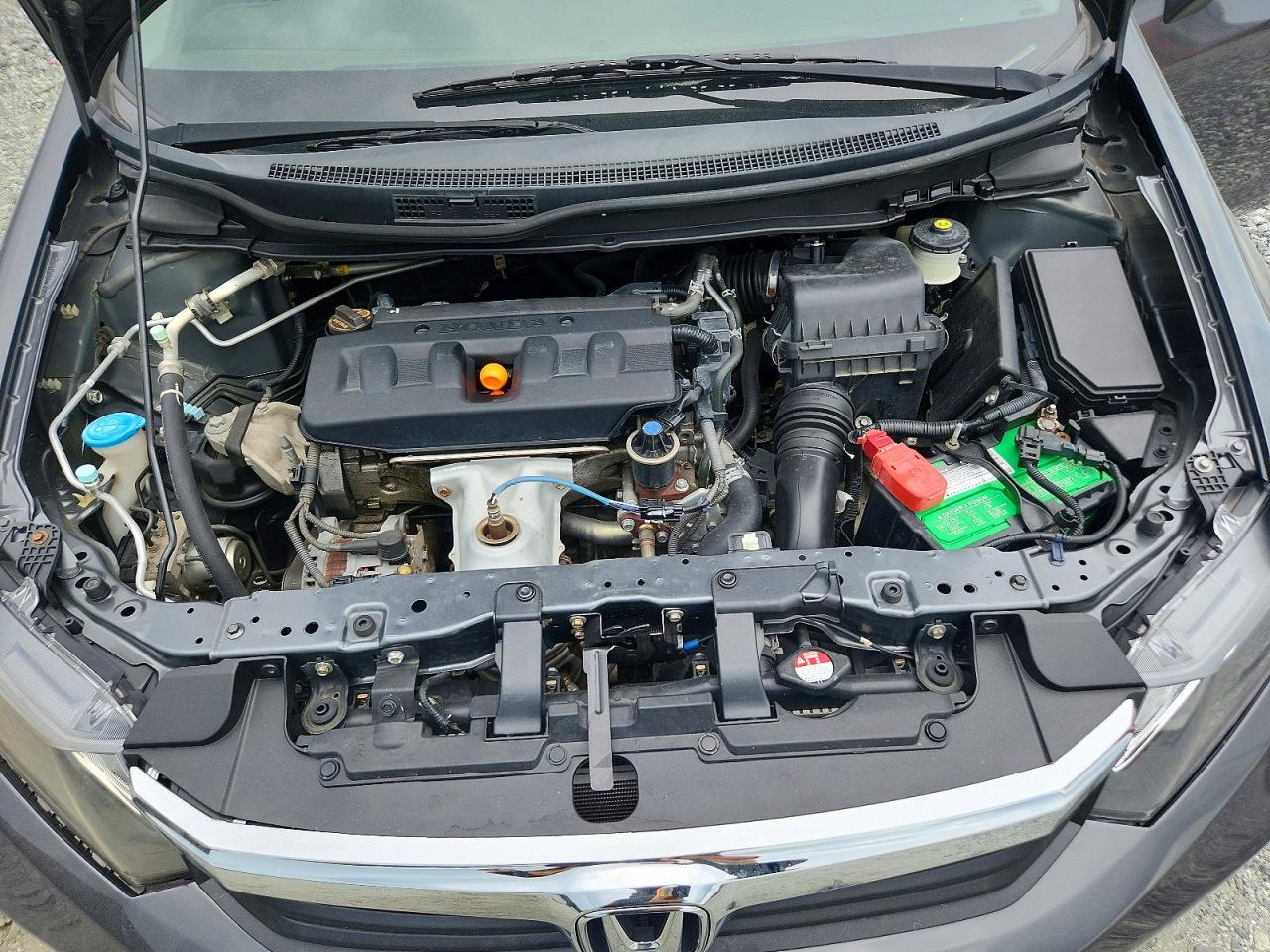 2012 Honda Civic Lx Gray vin: 2HGFB2F56CH317625