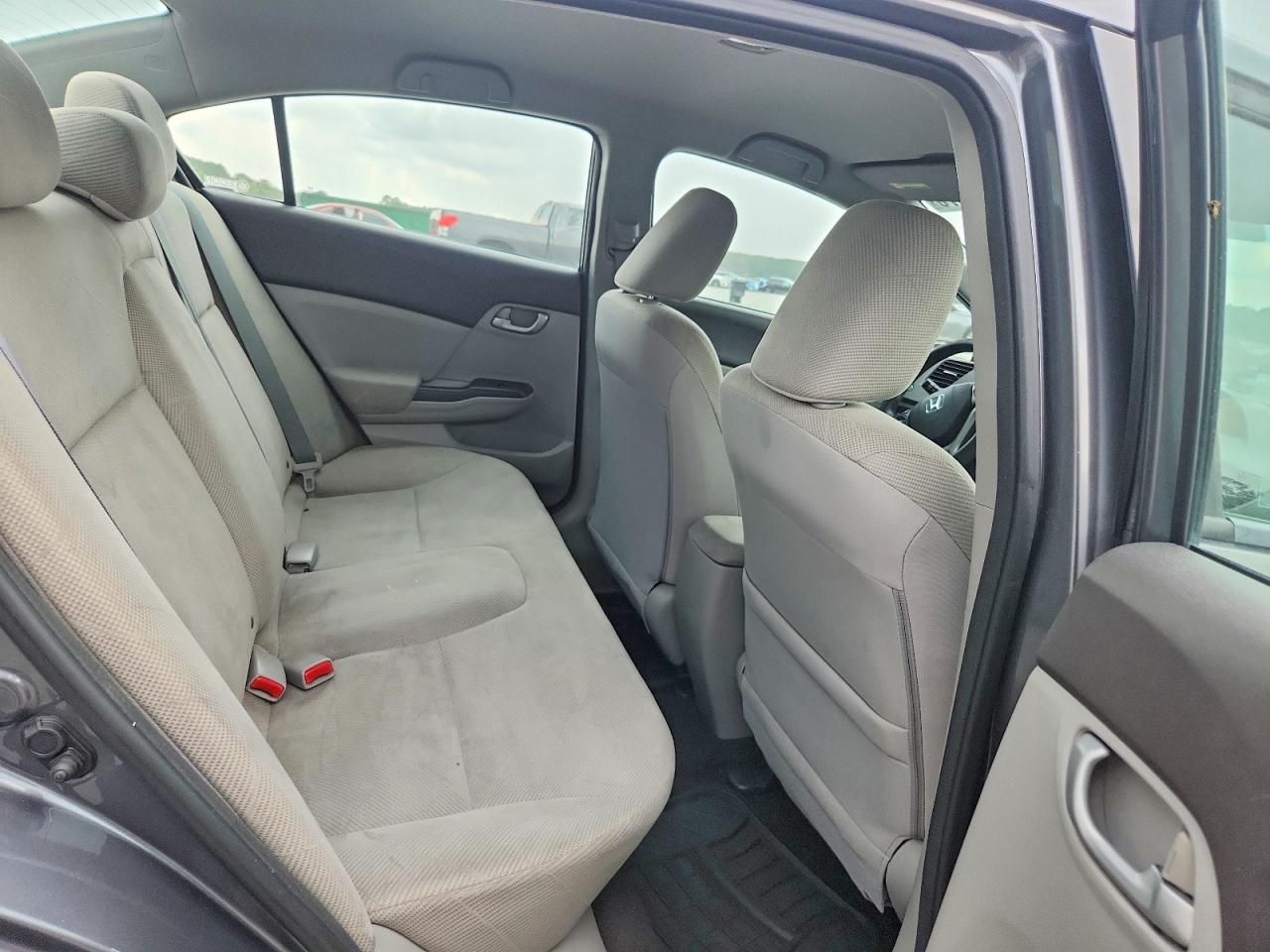 2012 Honda Civic Lx Gray vin: 2HGFB2F56CH317625