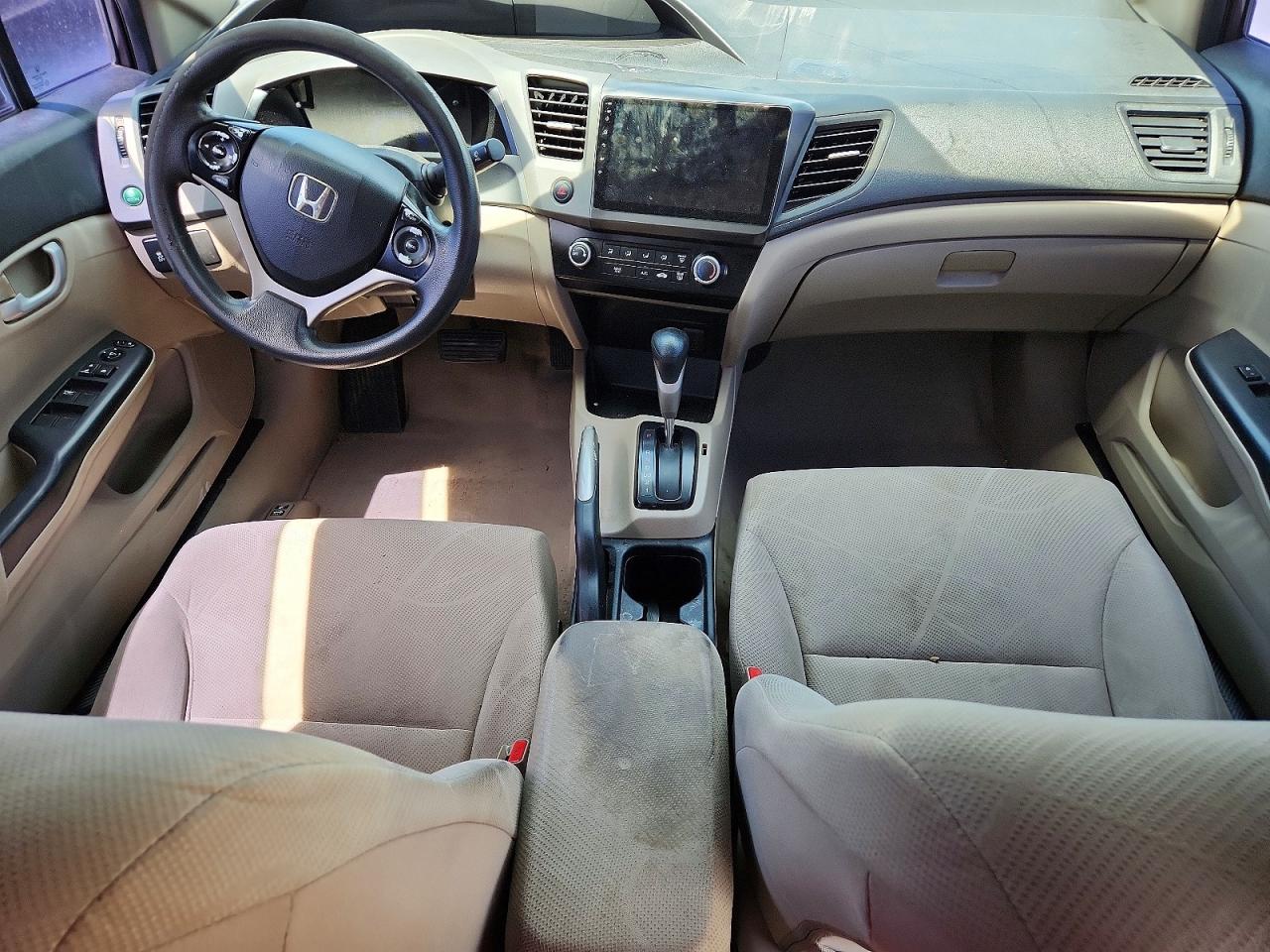 2012 Honda Civic Gray vin: 2HGFB2F56CH516528