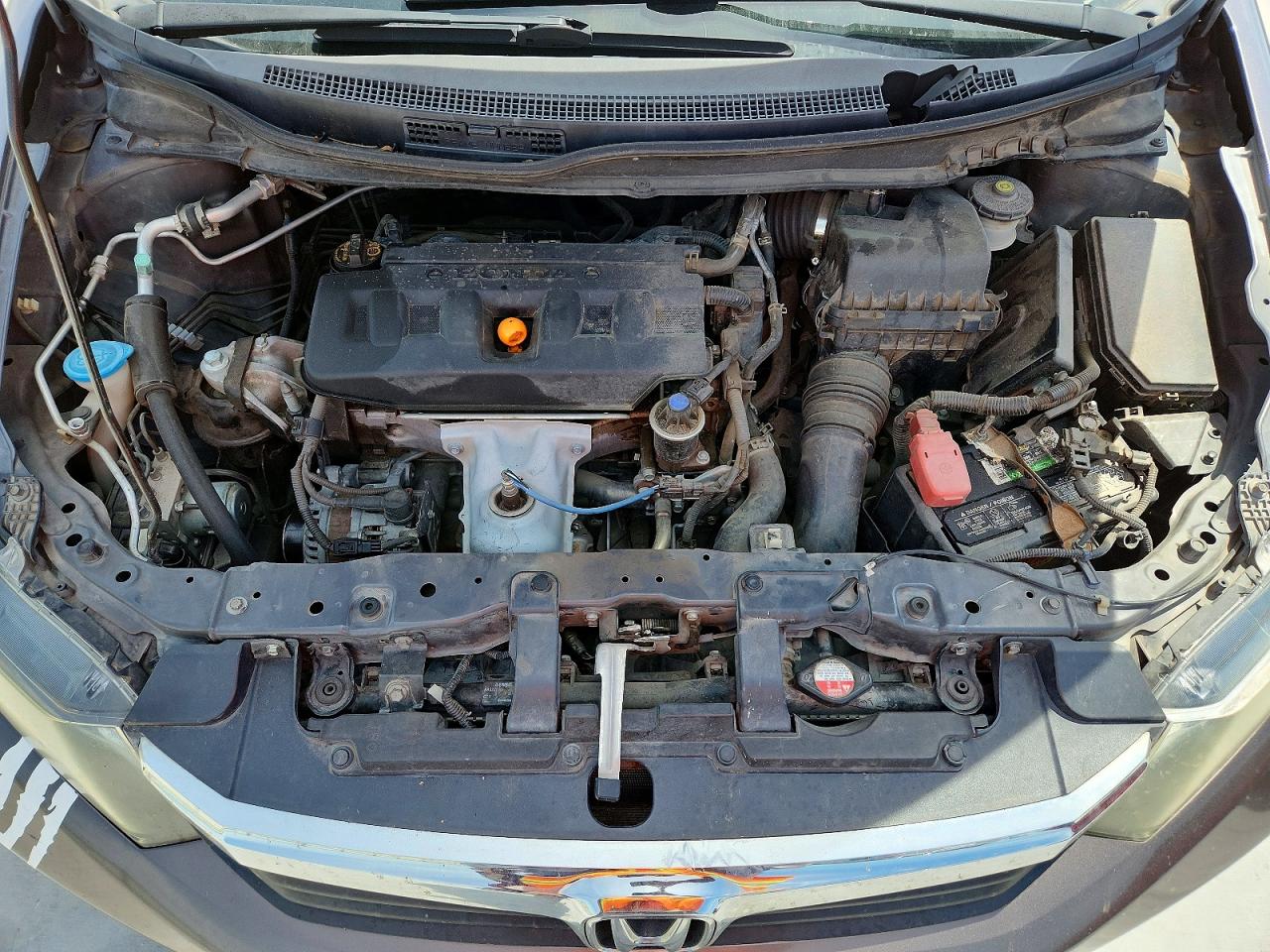 2012 Honda Civic Gray vin: 2HGFB2F56CH516528