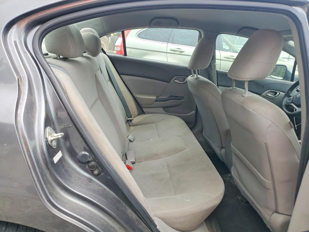 2012 Honda Civic Lx Gray vin: 2HGFB2F56CH523608