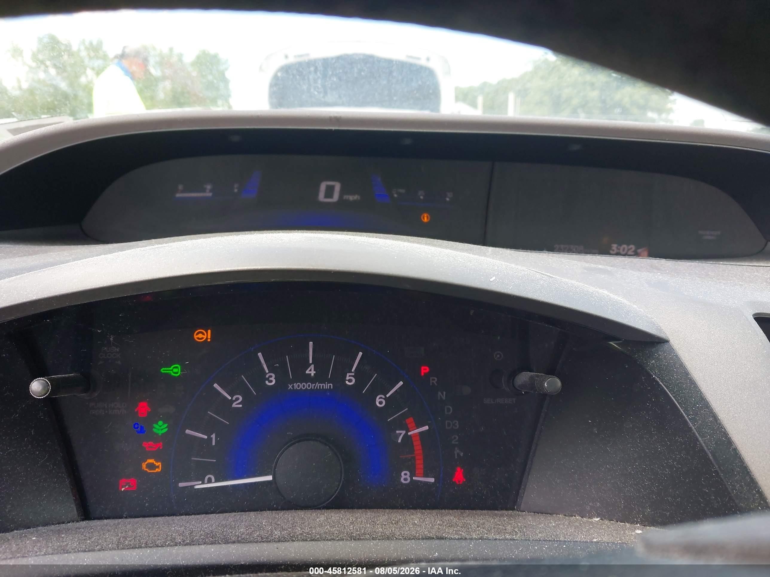 2012 Honda Civic Lx Silver vin: 2HGFB2F56CH526735