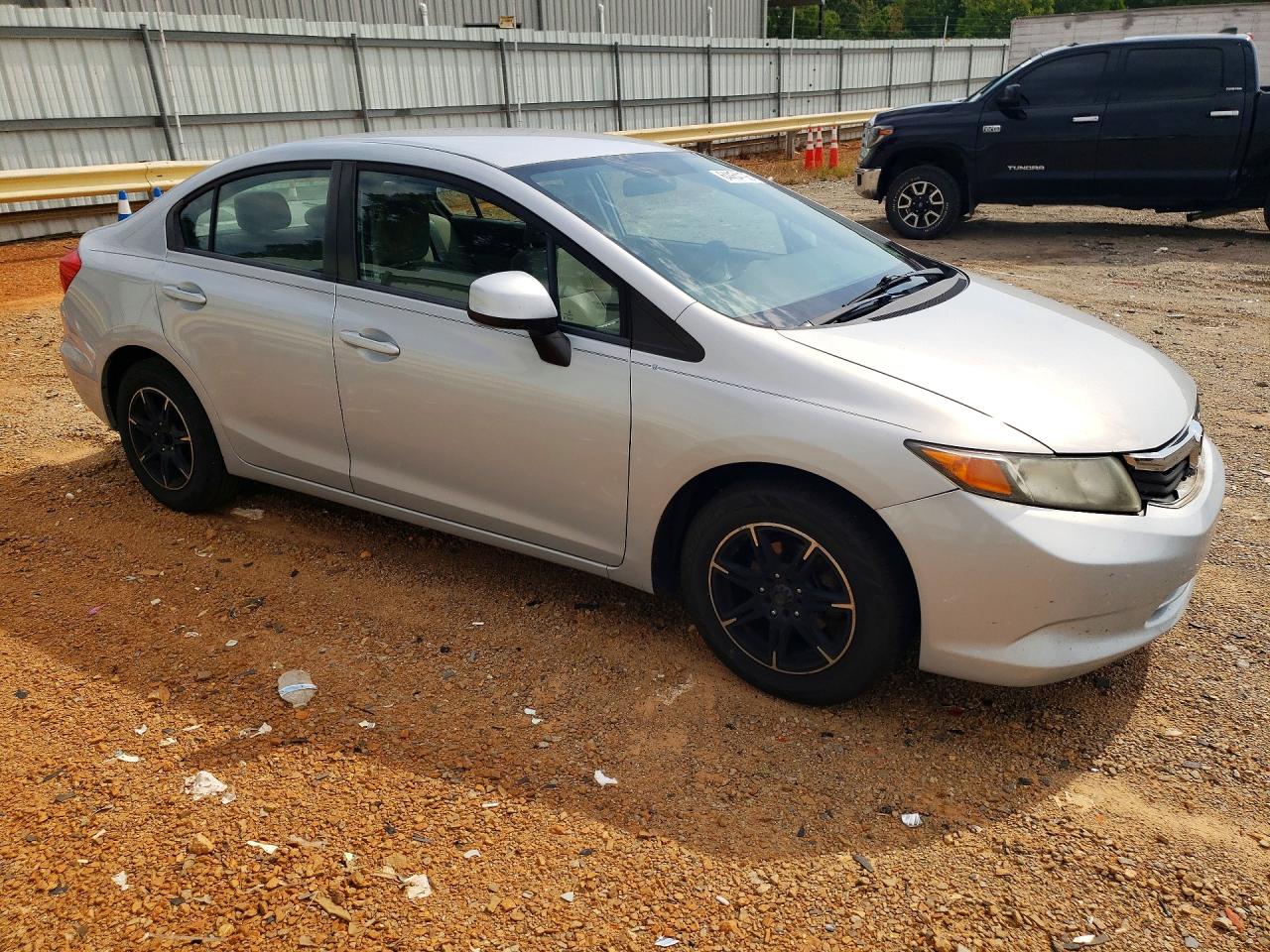 2012 Honda Civic Lx Blue vin: 2HGFB2F56CH539825