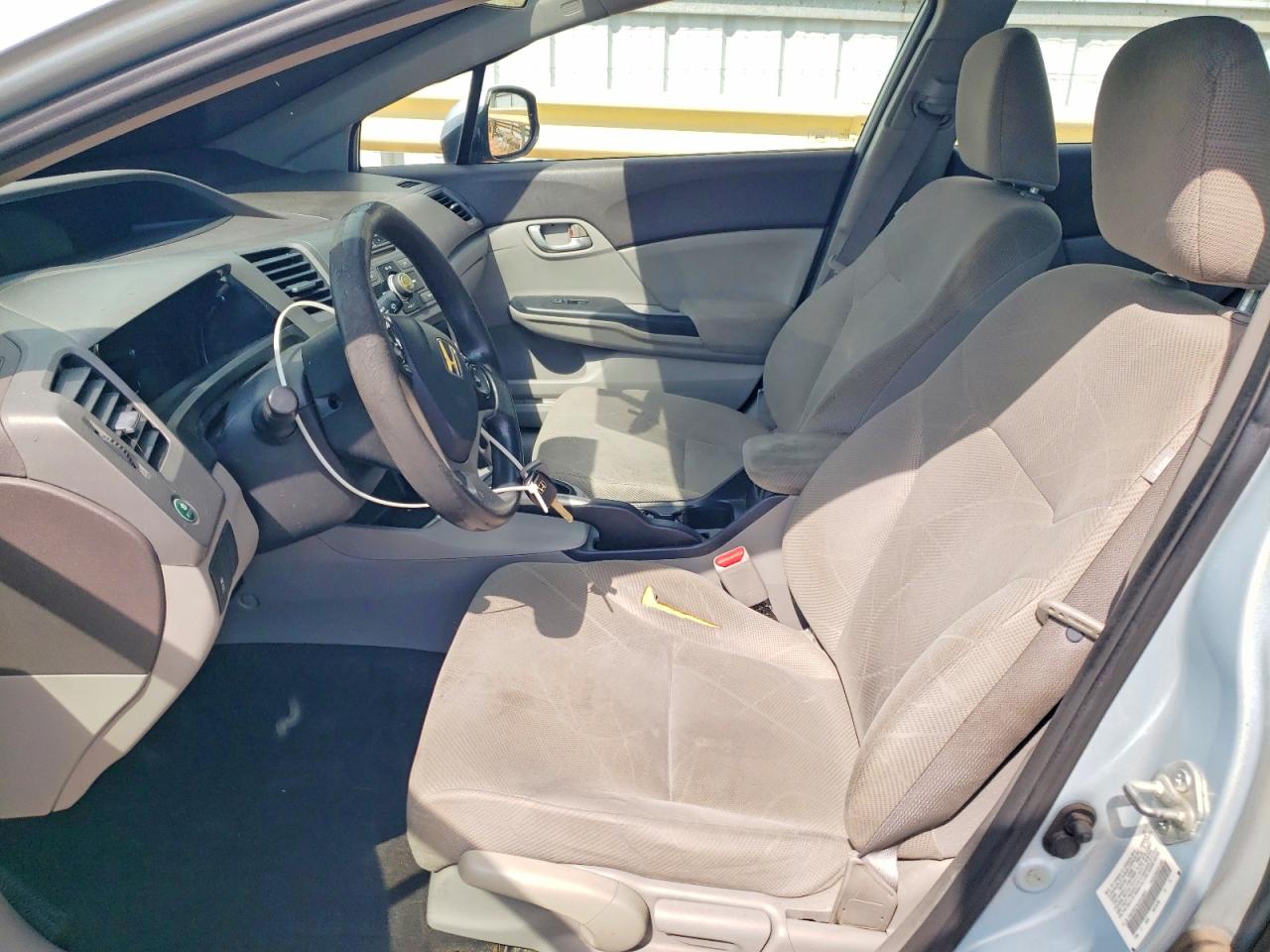 2012 Honda Civic Lx Blue vin: 2HGFB2F56CH539825