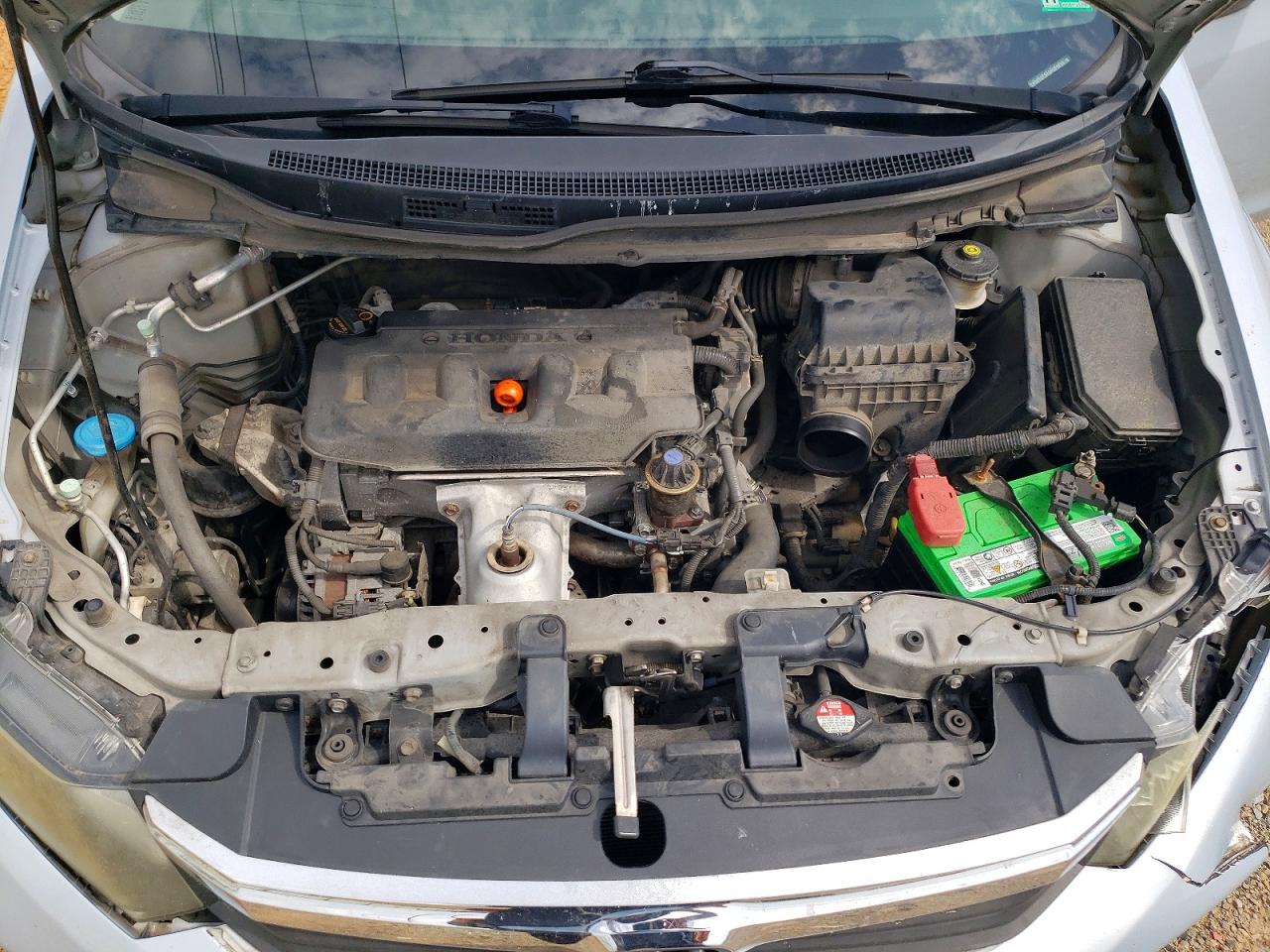 2012 Honda Civic Lx Blue vin: 2HGFB2F56CH539825