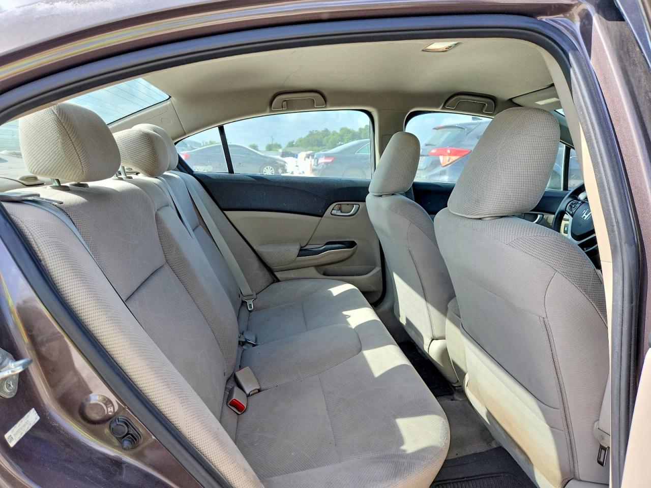 2012 Honda Civic Lx Gray vin: 2HGFB2F56CH547973