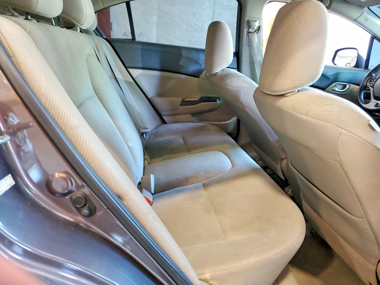 2012 Honda Civic Lx Gray vin: 2HGFB2F56CH552333