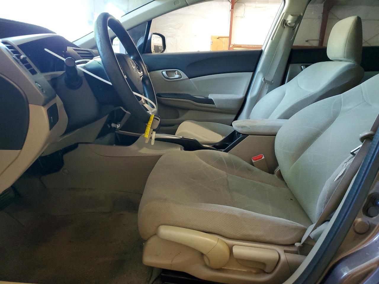 2012 Honda Civic Lx Gray vin: 2HGFB2F56CH552333