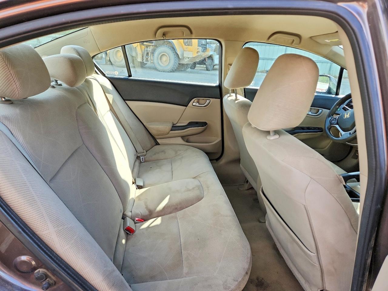 2012 Honda Civic Lx Brown vin: 2HGFB2F56CH566216