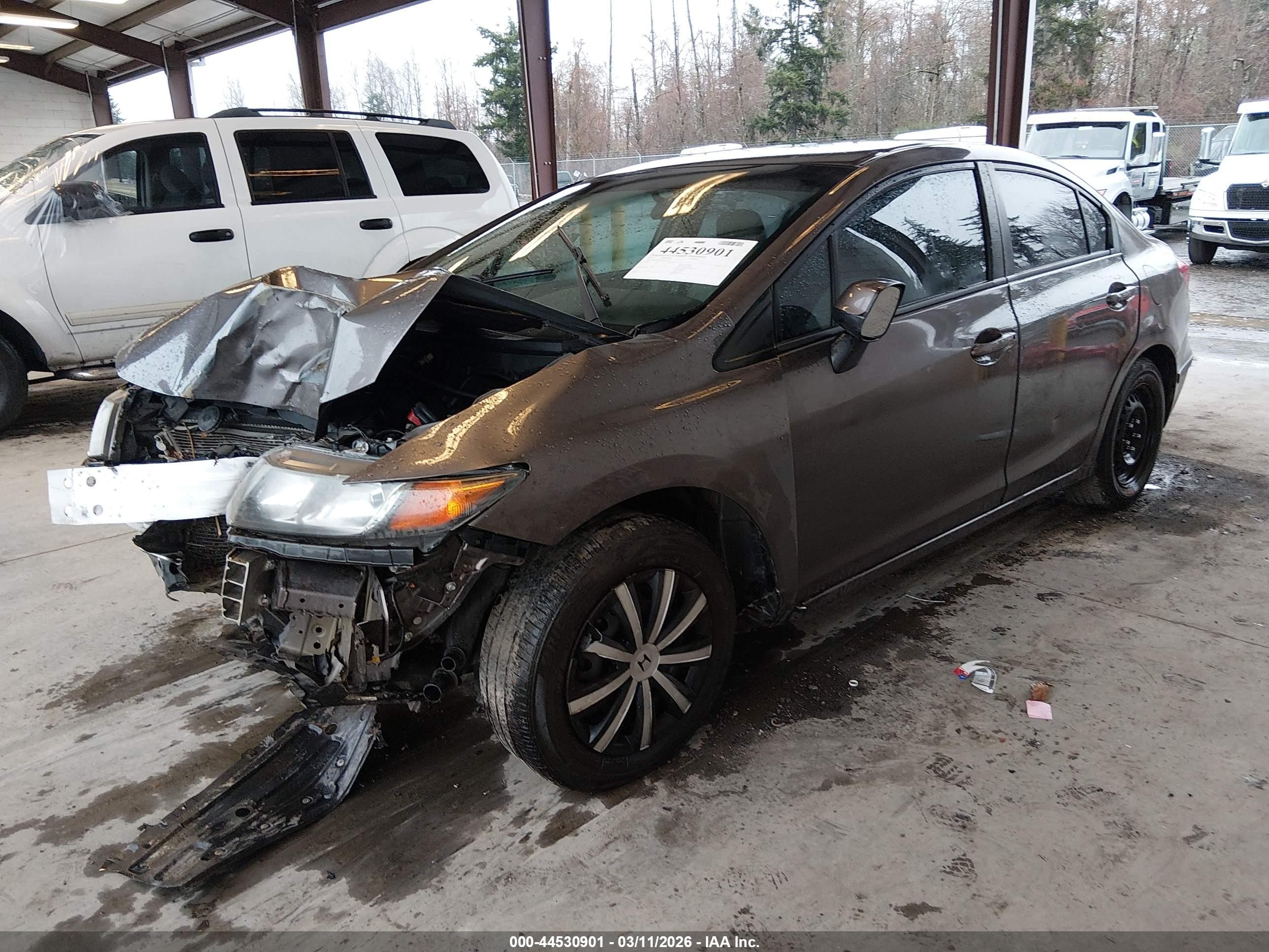2012 Honda Civic Lx Brown vin: 2HGFB2F56CH569312