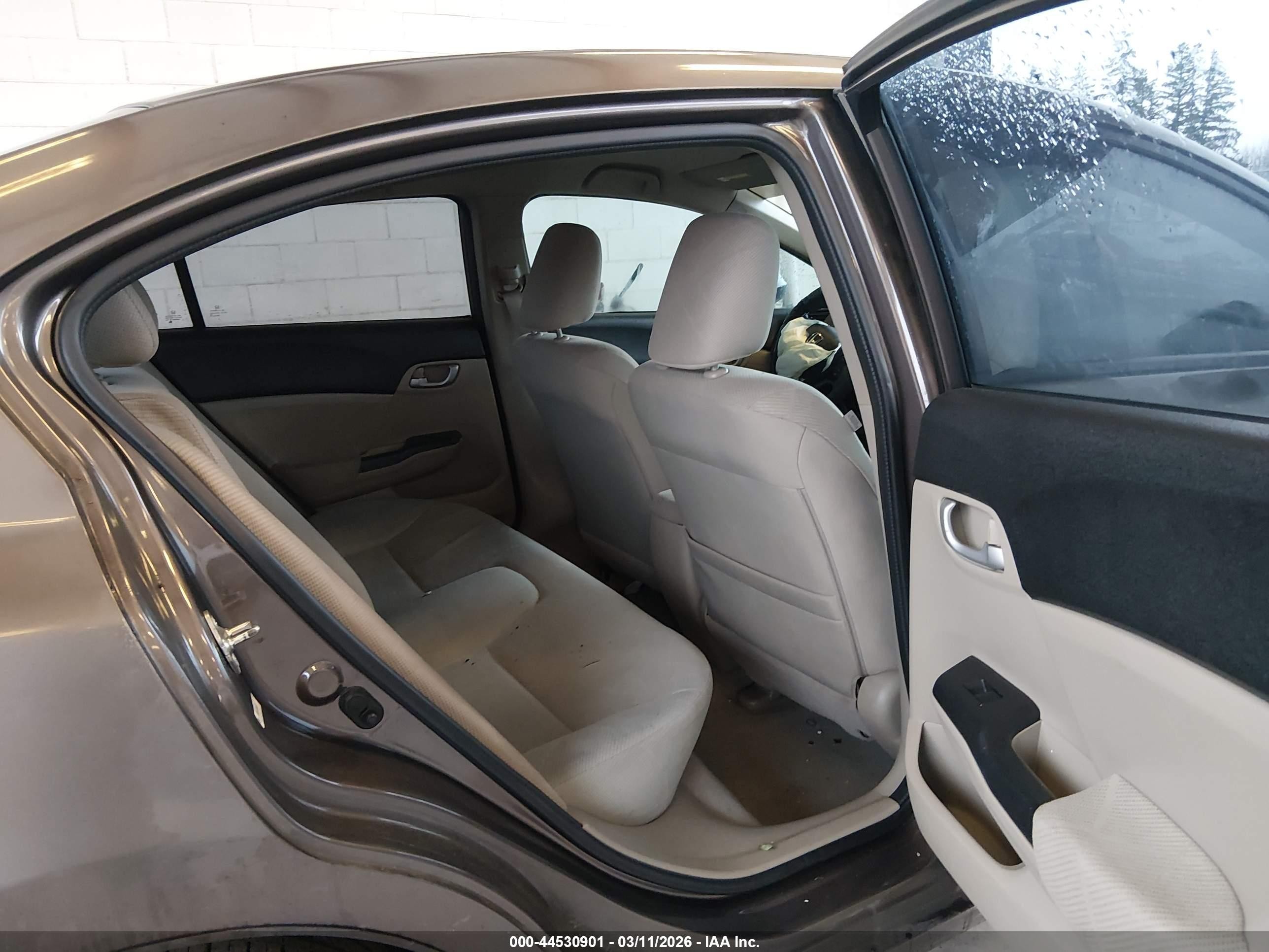 2012 Honda Civic Lx Brown vin: 2HGFB2F56CH569312
