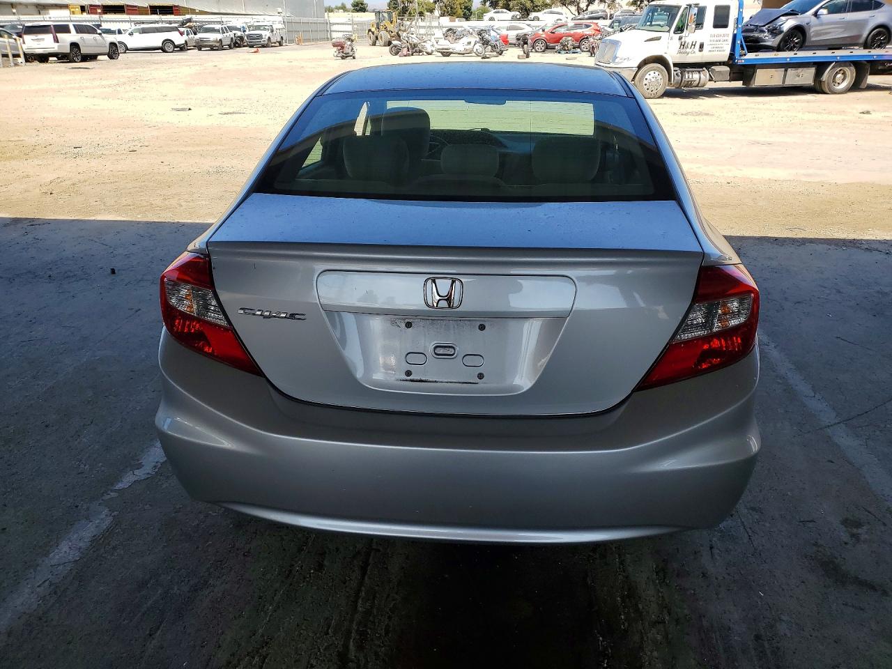 2012 Honda Civic Lx Silver vin: 2HGFB2F56CH578656