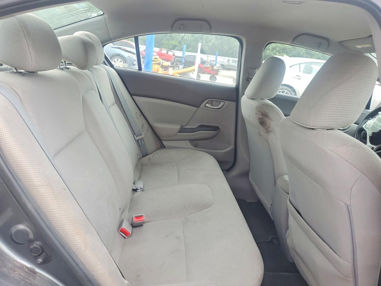 2012 Honda Civic Lx Gray vin: 2HGFB2F56CH583842