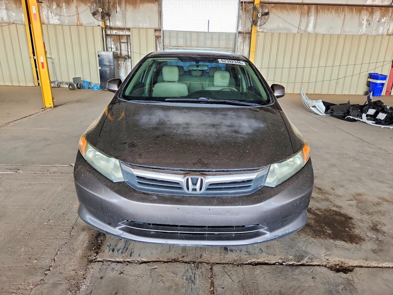 2012 Honda Civic Lx Charcoal vin: 2HGFB2F56CH585686
