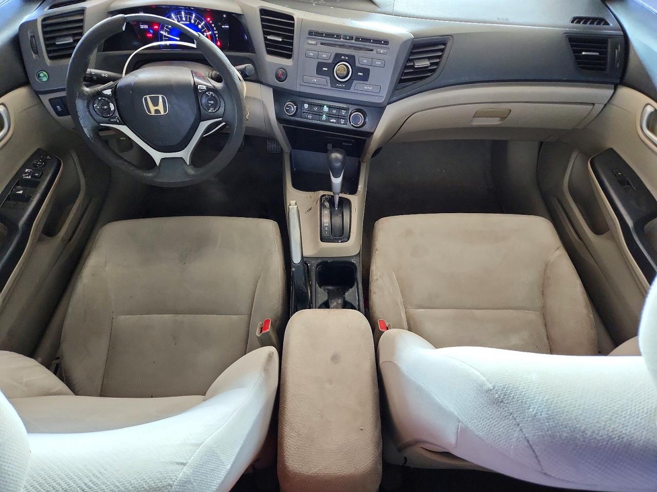 2012 Honda Civic Lx Charcoal vin: 2HGFB2F56CH585686