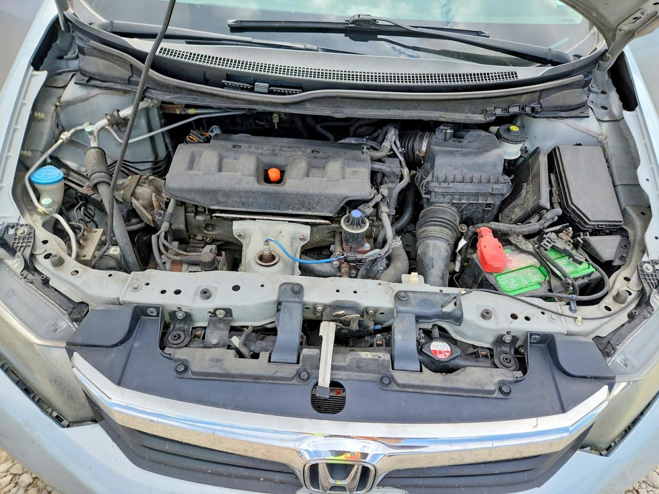 2012 Honda Civic Lx Turquoise vin: 2HGFB2F56CH596946