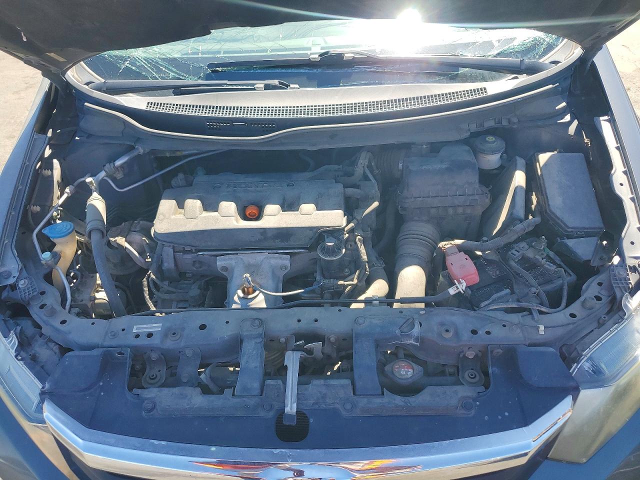 2012 Honda Civic Lx Gray vin: 2HGFB2F56CH597482