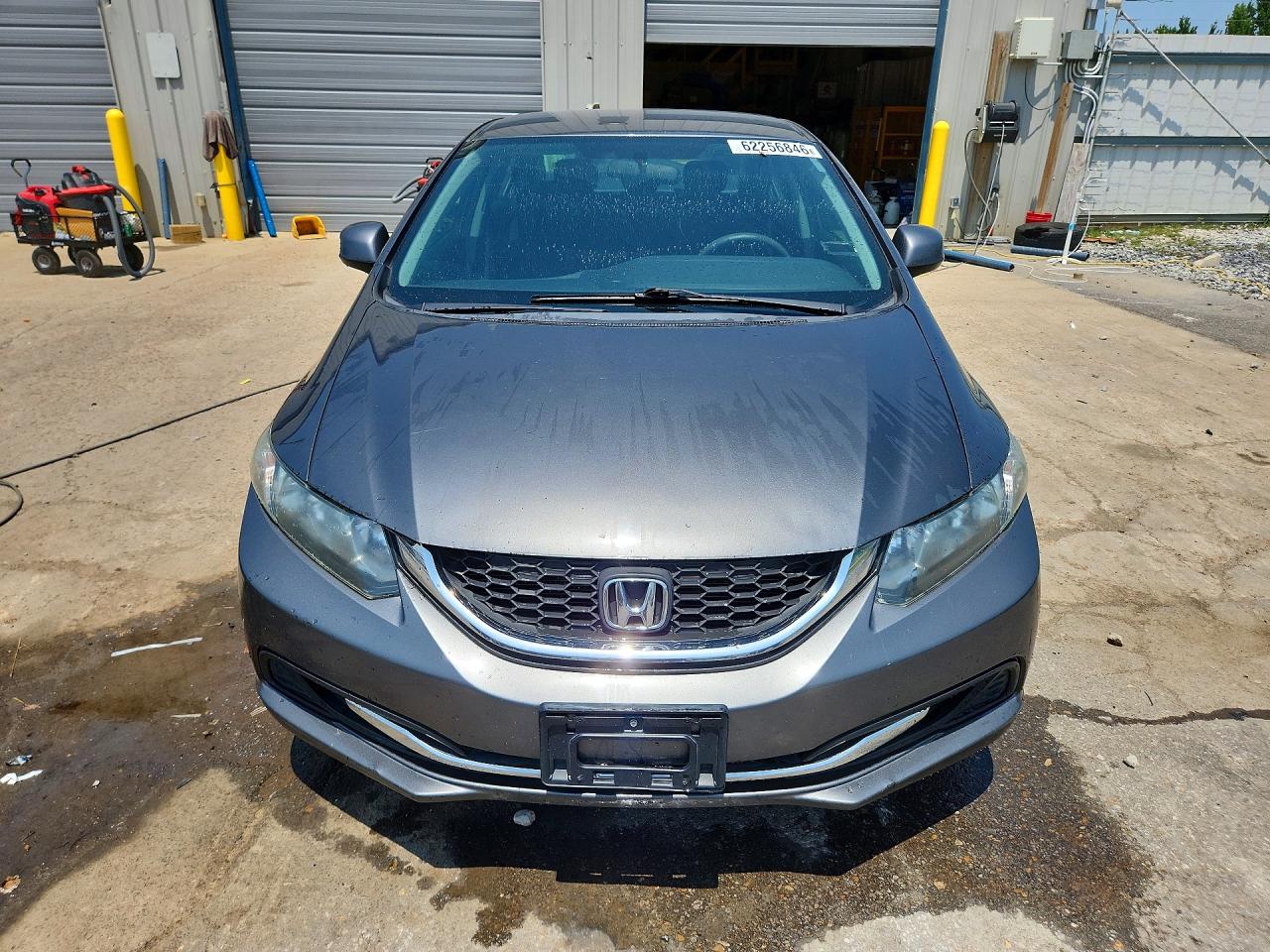 2013 Honda Civic Lx Gray vin: 2HGFB2F56DH505613