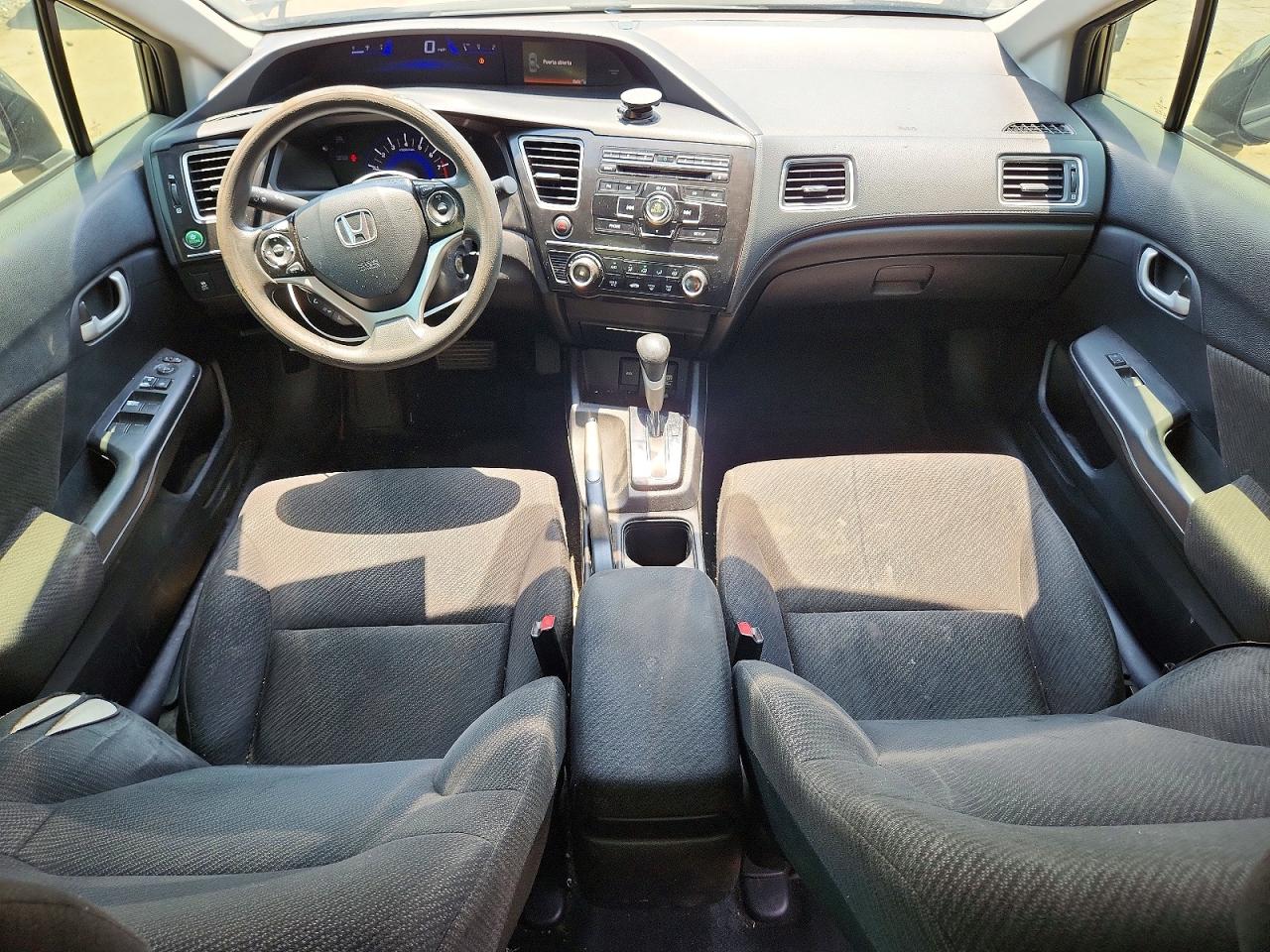 2013 Honda Civic Lx Gray vin: 2HGFB2F56DH505613