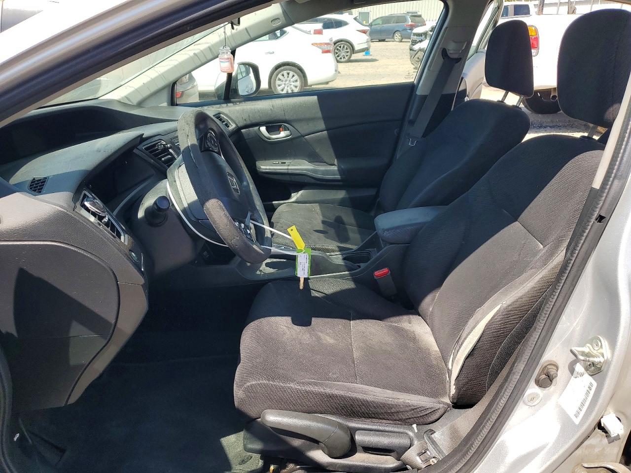 2013 Honda Civic Lx Silver vin: 2HGFB2F56DH513467