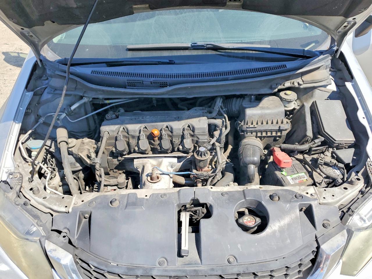 2013 Honda Civic Lx Silver vin: 2HGFB2F56DH513467