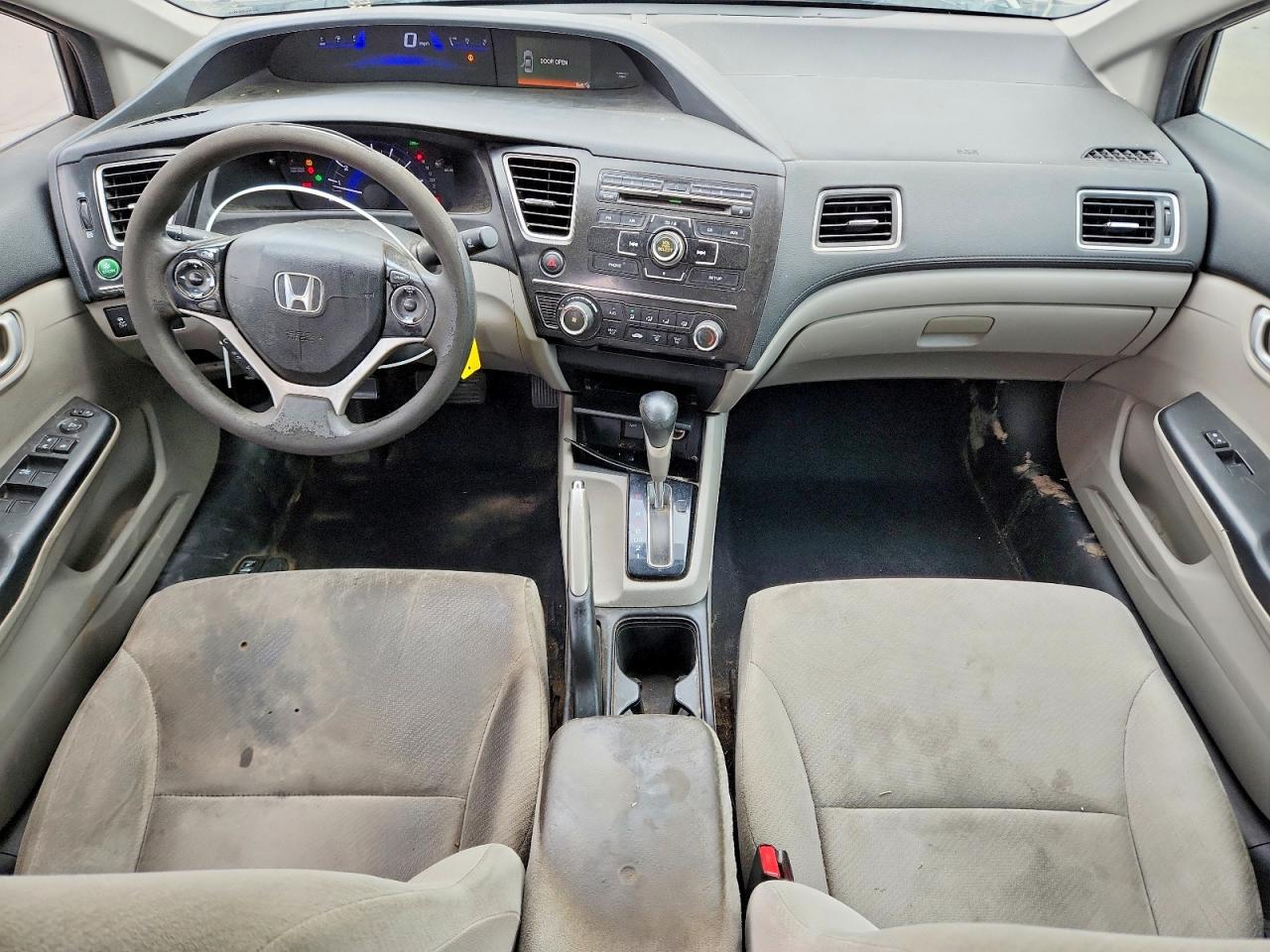 2013 Honda Civic Lx Black vin: 2HGFB2F56DH515963