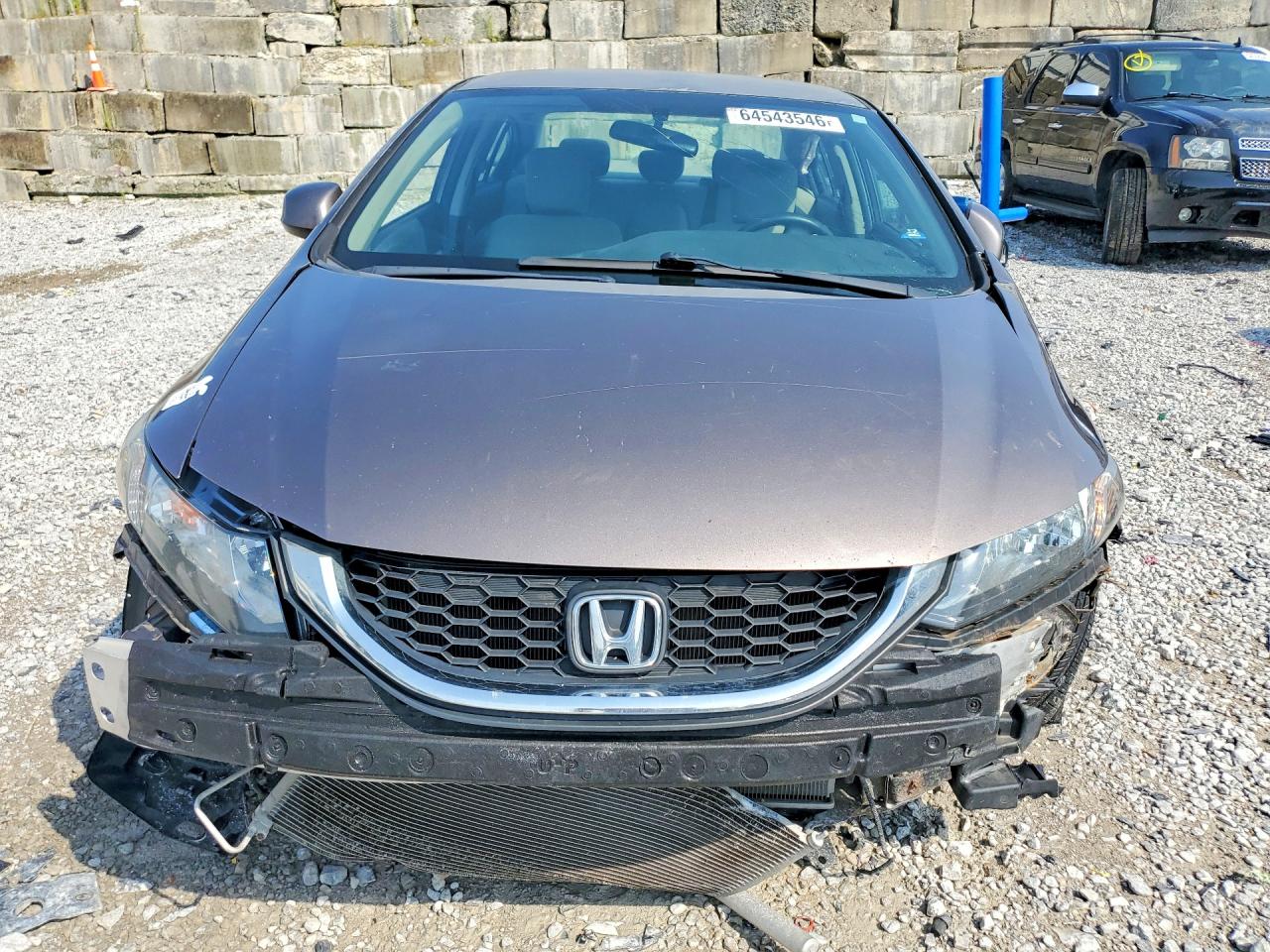 2013 Honda Civic Lx Silver vin: 2HGFB2F56DH530012