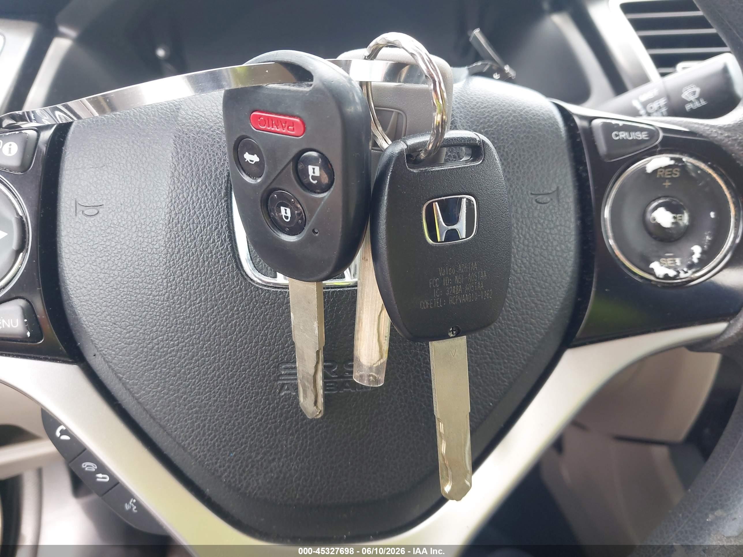 2013 Honda Civic Lx Brown vin: 2HGFB2F56DH534139
