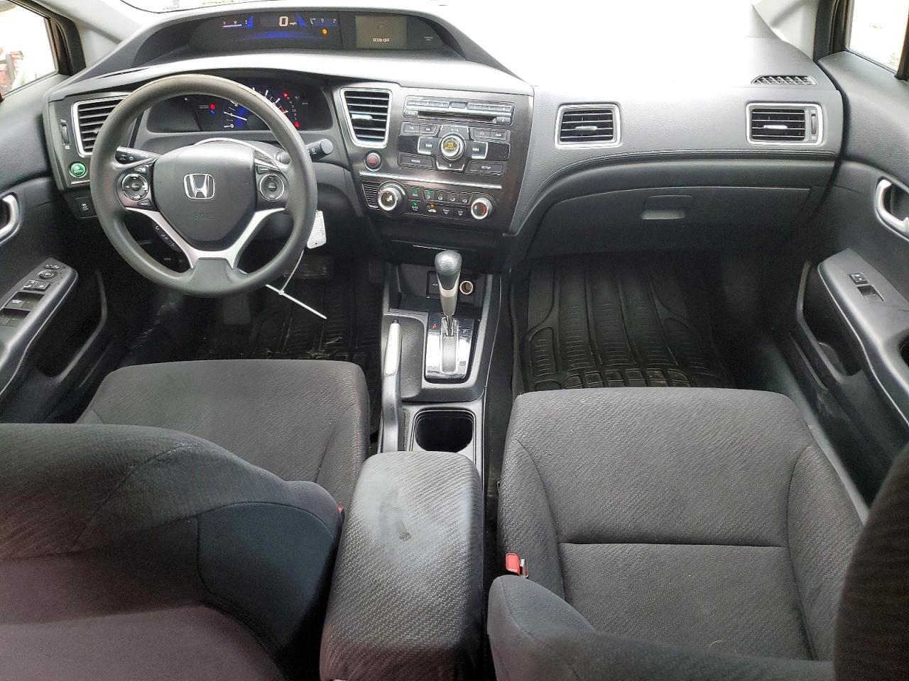 2013 Honda Civic Lx Black vin: 2HGFB2F56DH534304