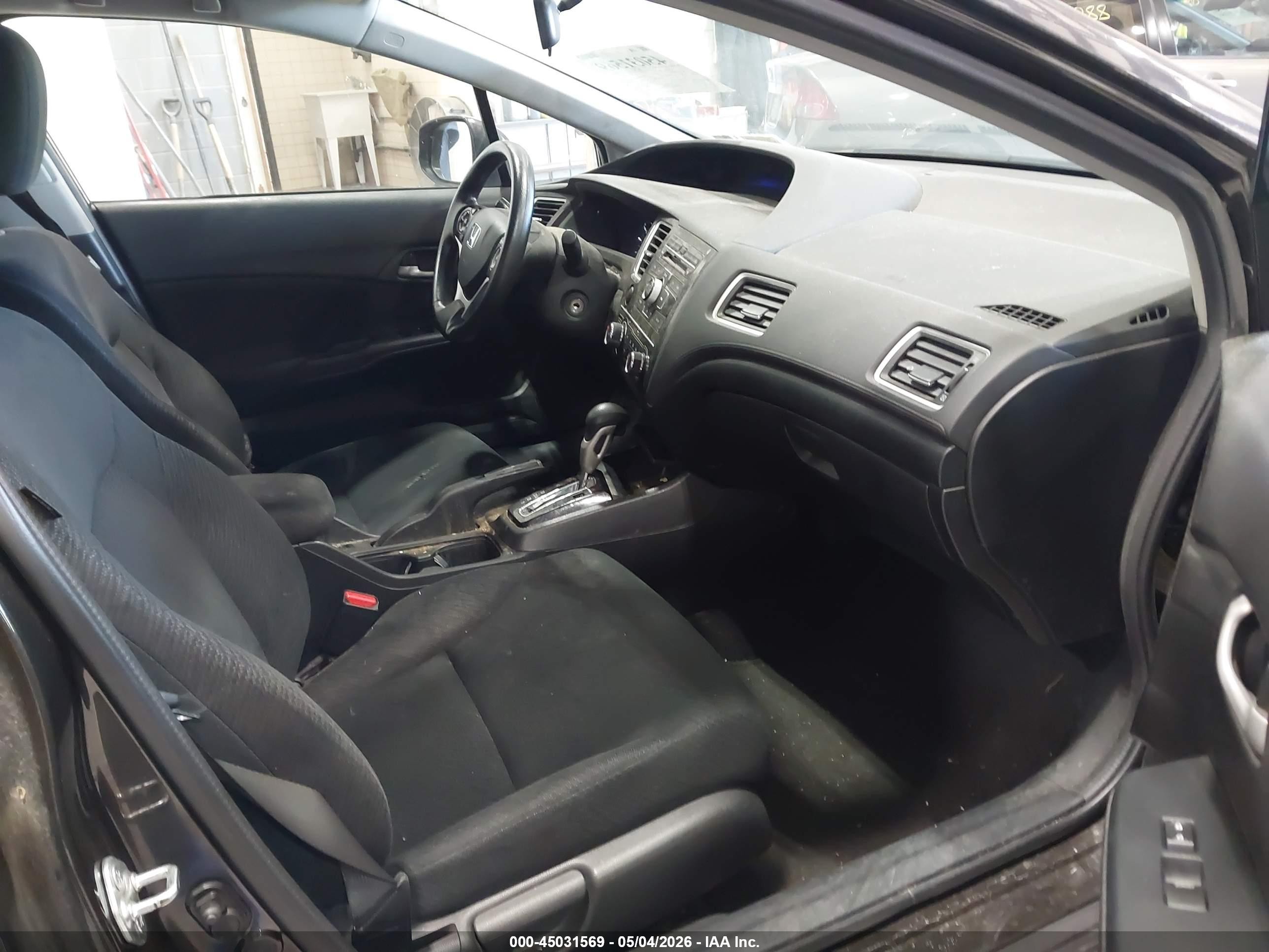 2013 Honda Civic Lx Коричневый vin: 2HGFB2F56DH560479