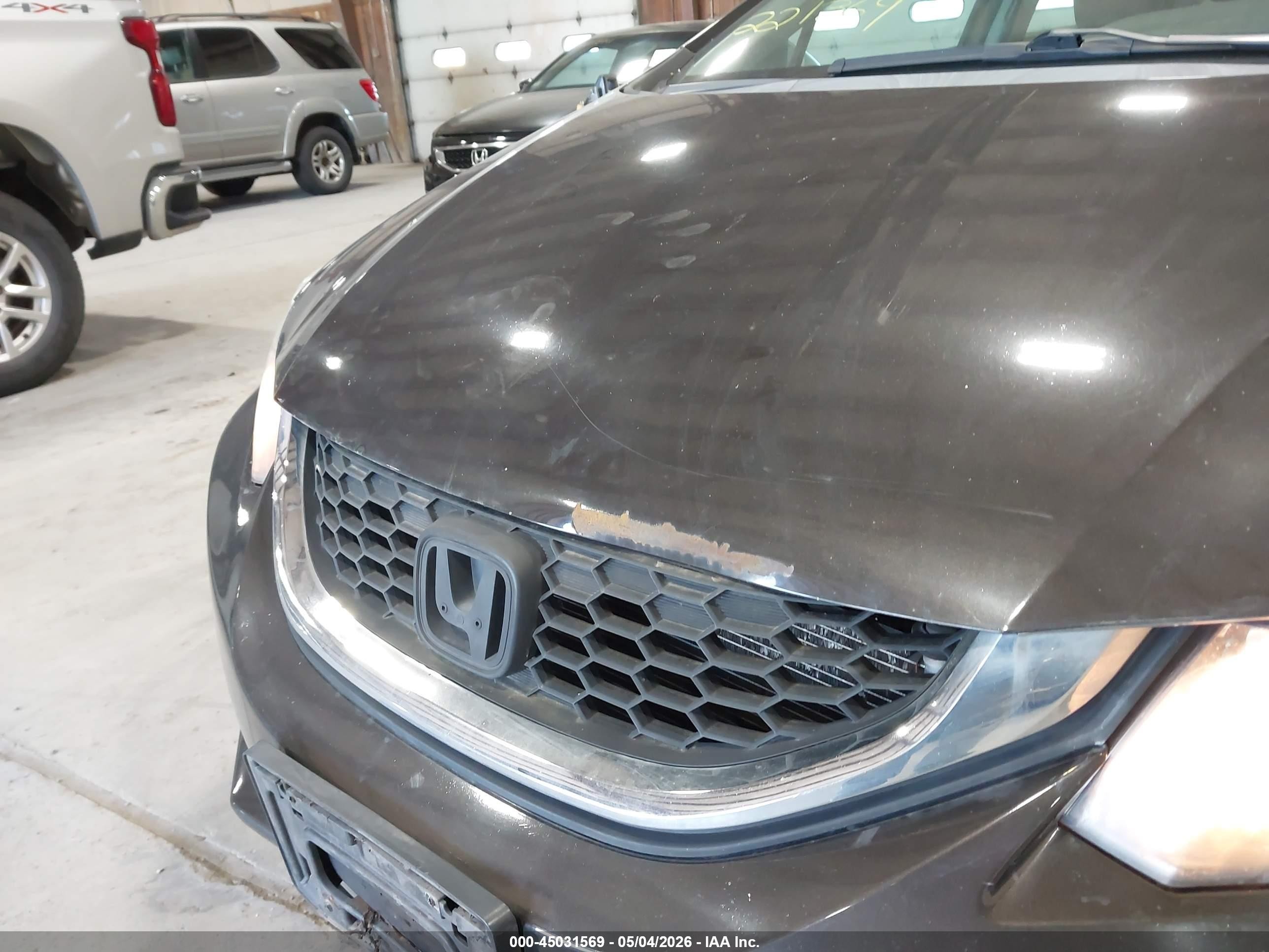 2013 Honda Civic Lx Коричневый vin: 2HGFB2F56DH560479