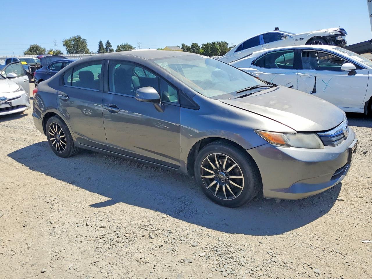 2013 Honda Civic Lx Серый vin: 2HGFB2F56DH577573
