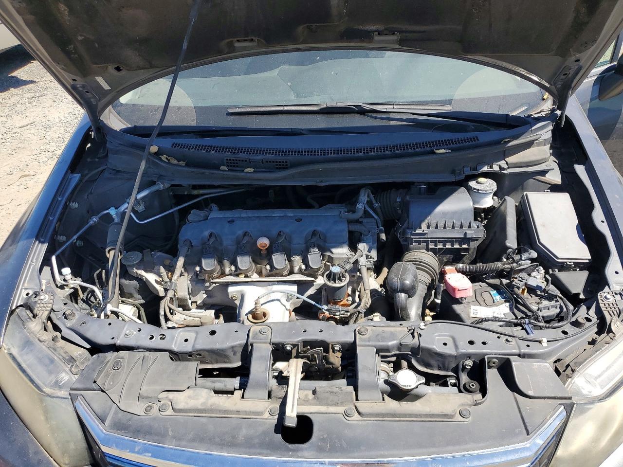 2013 Honda Civic Lx Серый vin: 2HGFB2F56DH577573