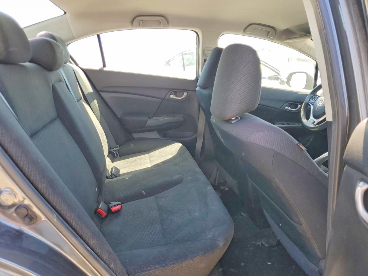 2013 Honda Civic Lx Серый vin: 2HGFB2F56DH577573