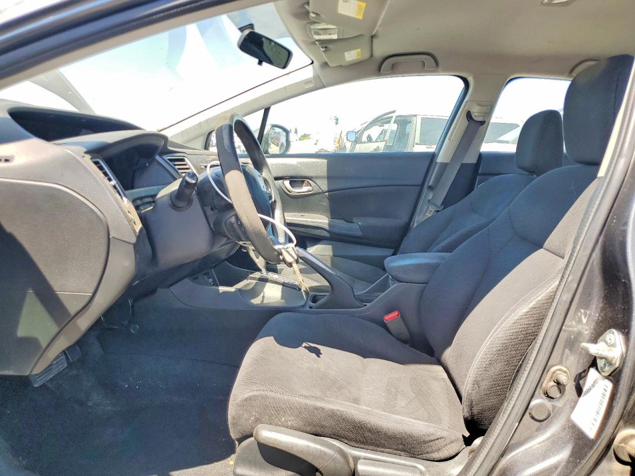 2013 Honda Civic Lx Серый vin: 2HGFB2F56DH577573