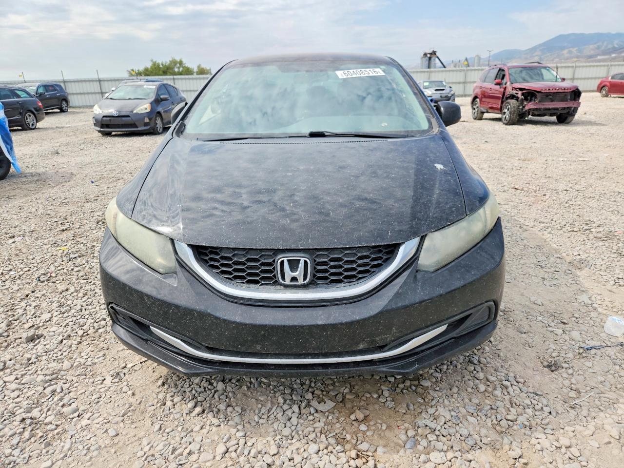 2013 Honda Civic Lx Черный vin: 2HGFB2F56DH579307