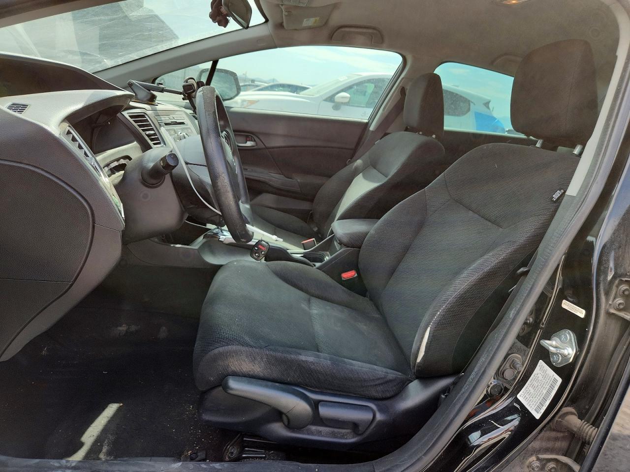 2013 Honda Civic Lx Черный vin: 2HGFB2F56DH579307