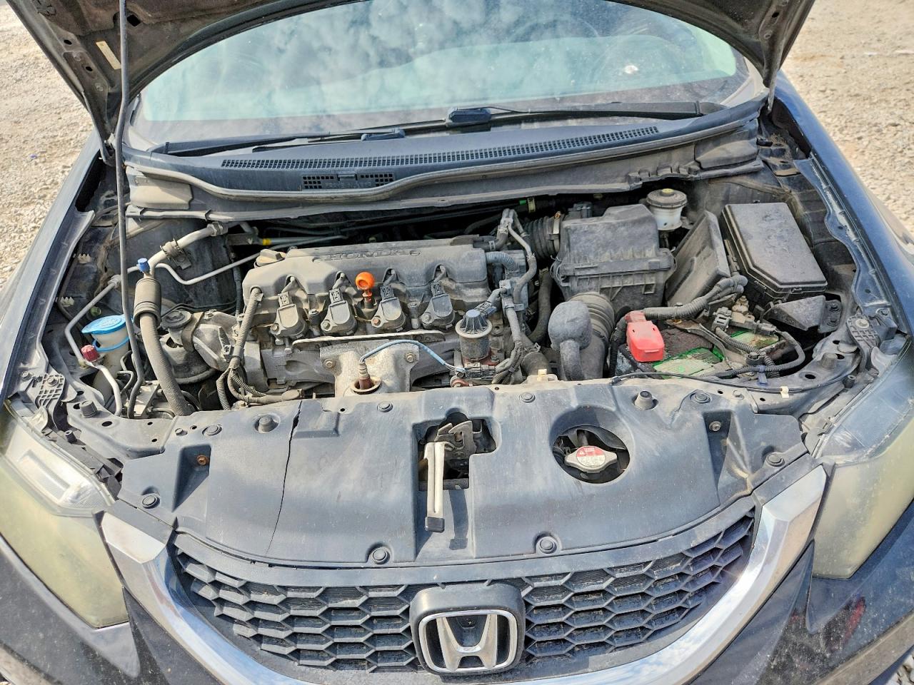 2013 Honda Civic Lx Черный vin: 2HGFB2F56DH579307