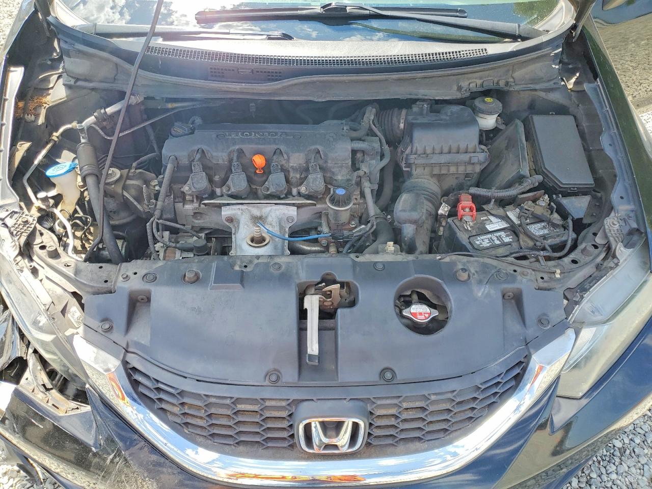 2013 Honda Civic Lx Black vin: 2HGFB2F56DH596754