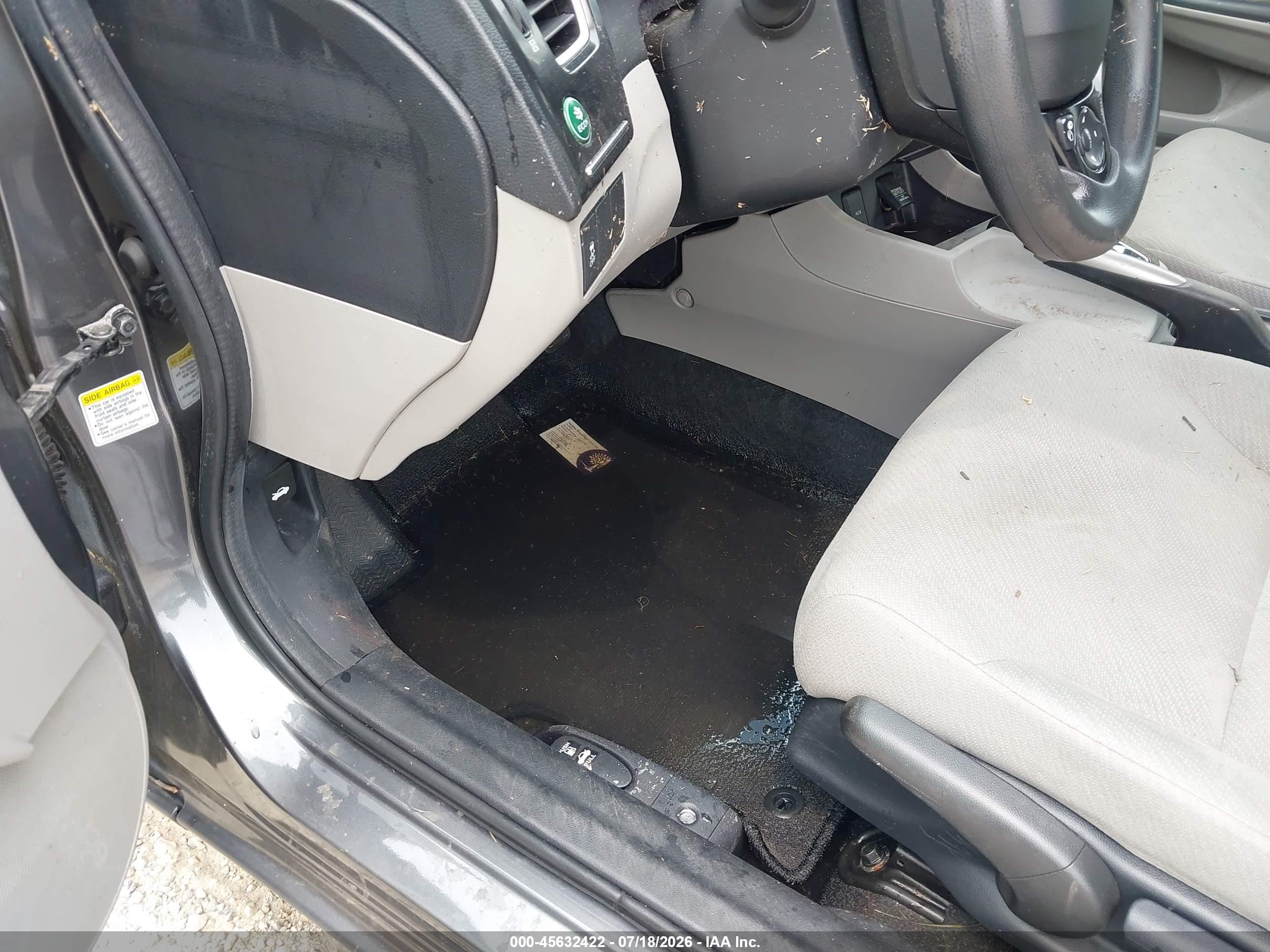 2013 Honda Civic Lx Gray vin: 2HGFB2F56DH598553