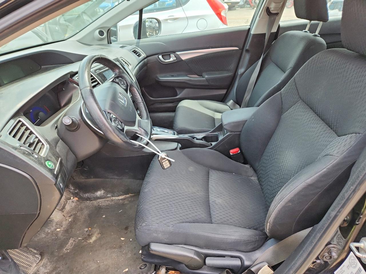 2014 Honda Civic Lx Black vin: 2HGFB2F56EH012645