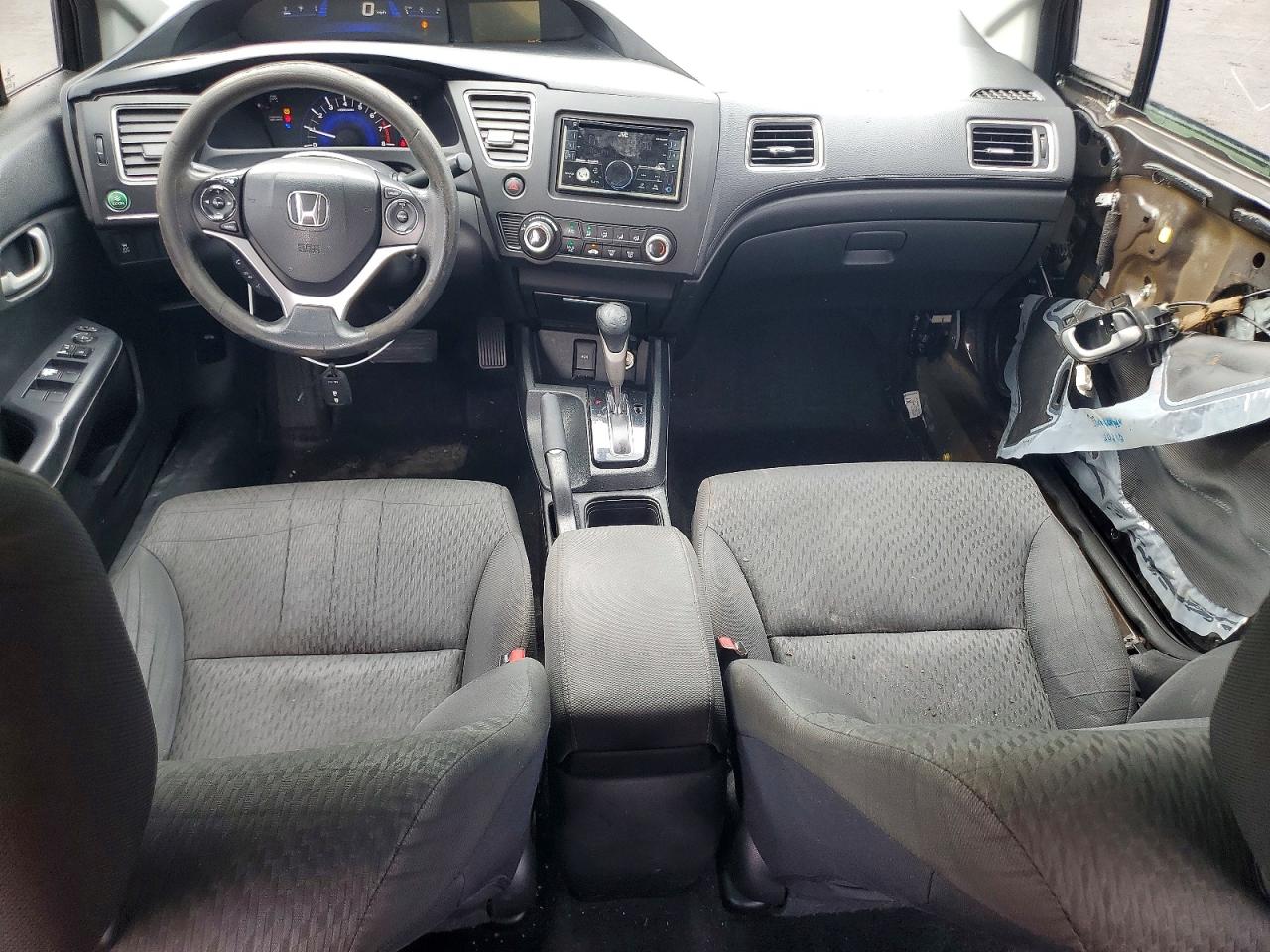 2014 Honda Civic Lx Коричневый vin: 2HGFB2F56EH507587