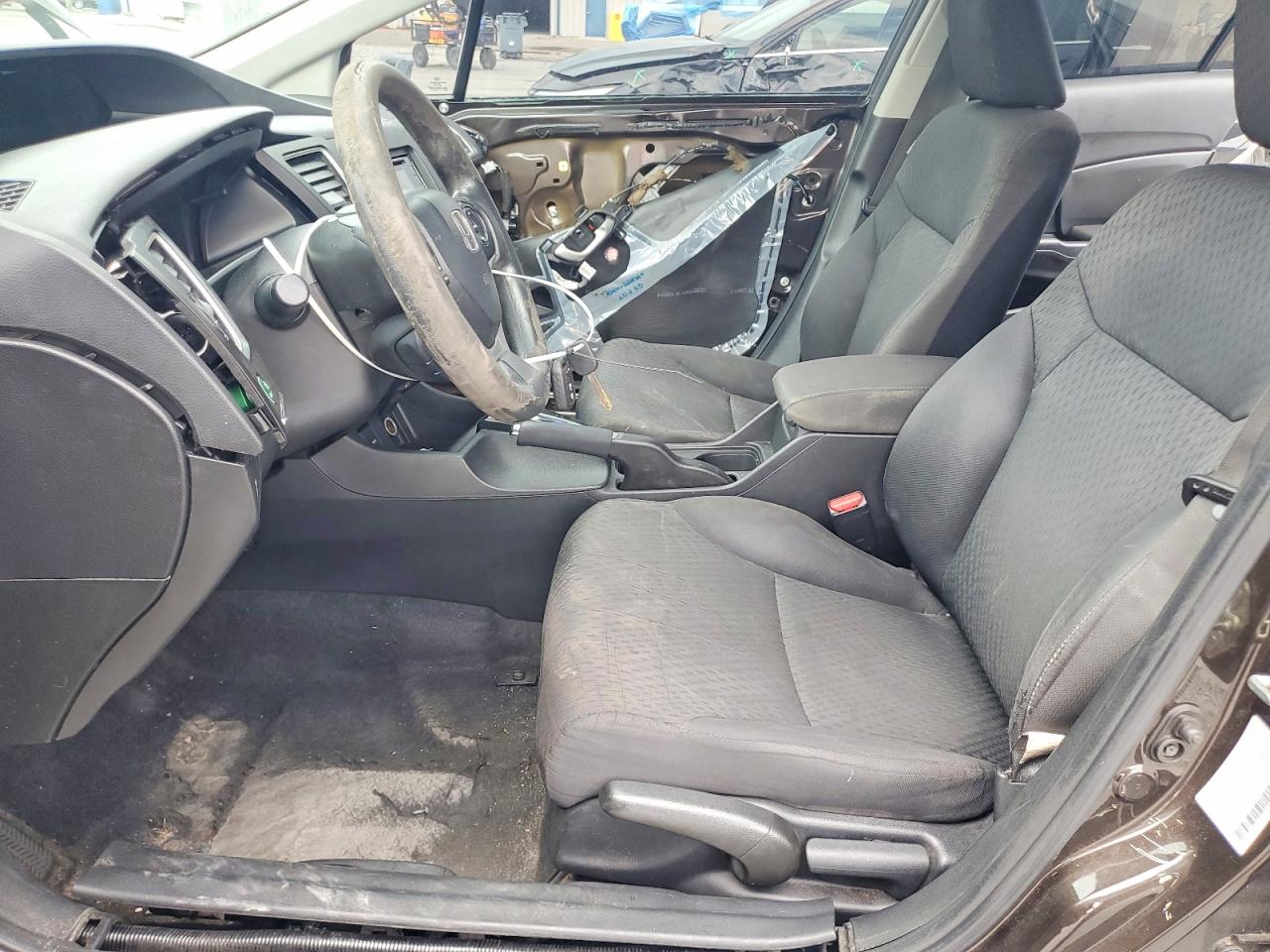 2014 Honda Civic Lx Коричневый vin: 2HGFB2F56EH507587