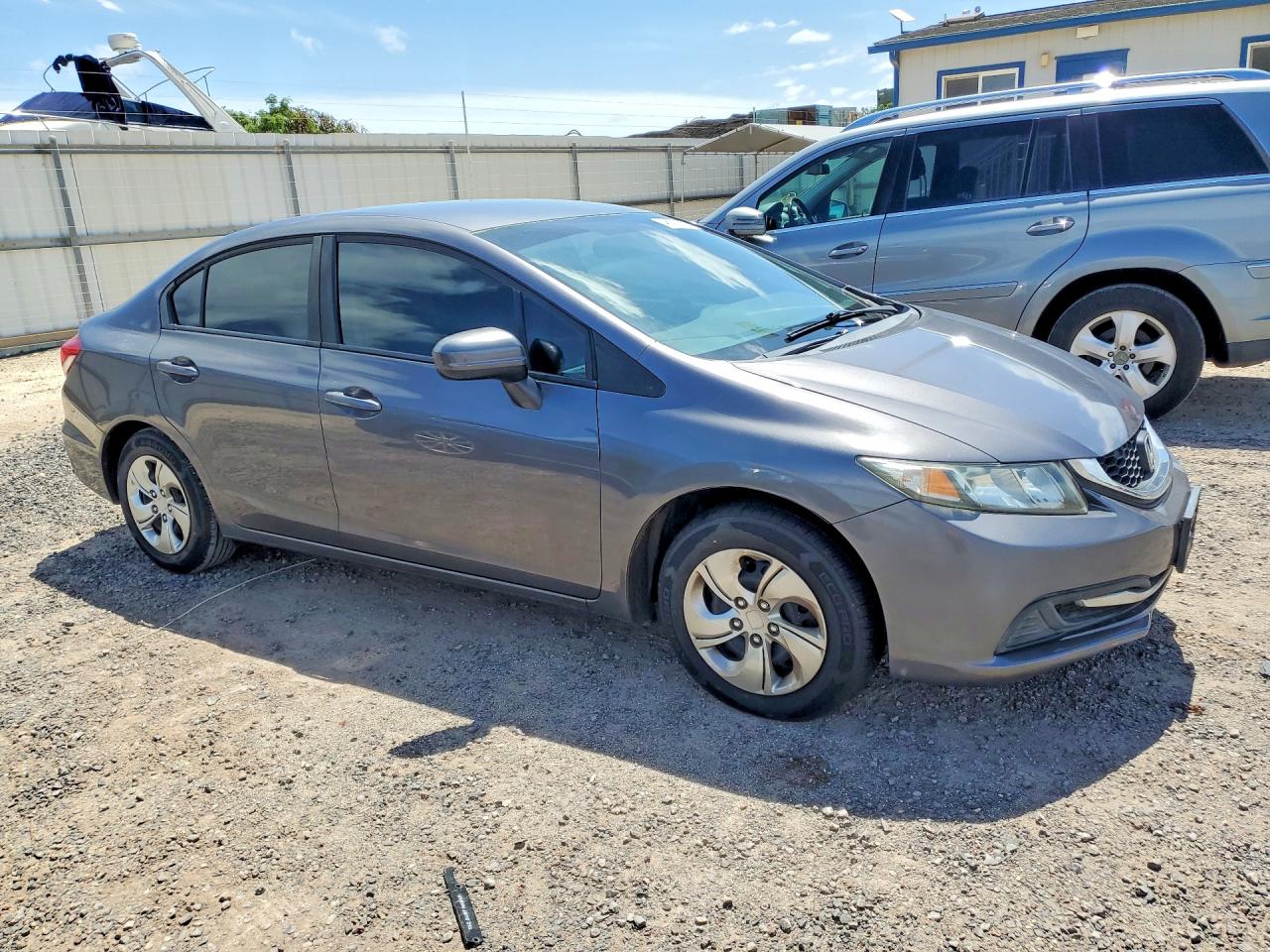 2014 Honda Civic Lx Charcoal vin: 2HGFB2F56EH508111