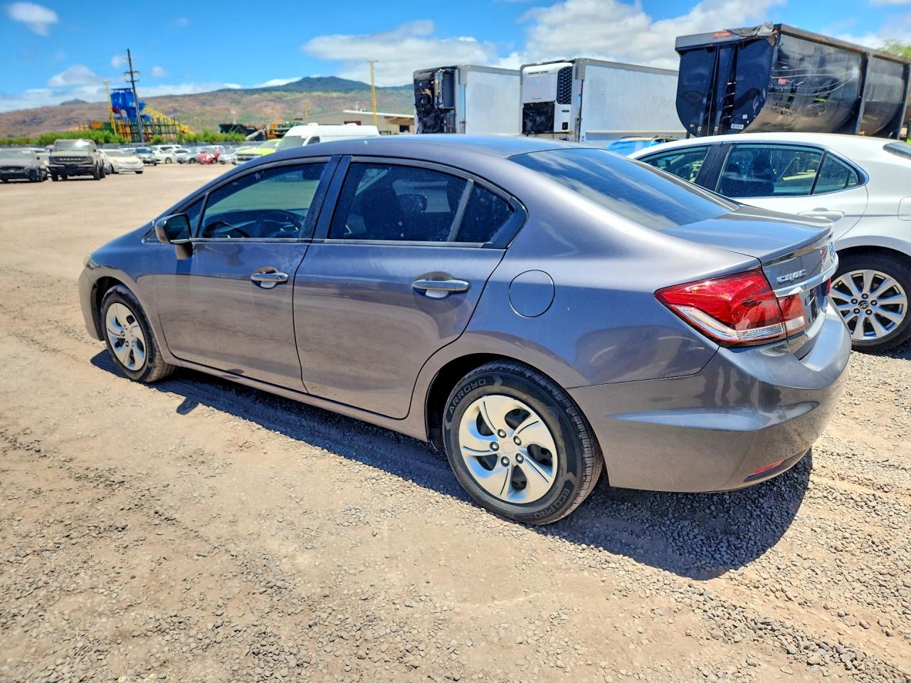 2014 Honda Civic Lx Charcoal vin: 2HGFB2F56EH508111
