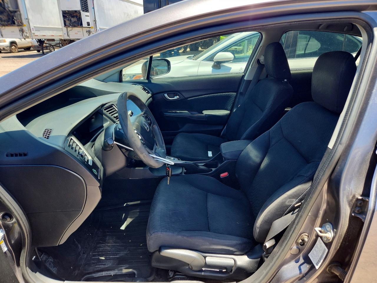 2014 Honda Civic Lx Charcoal vin: 2HGFB2F56EH508111