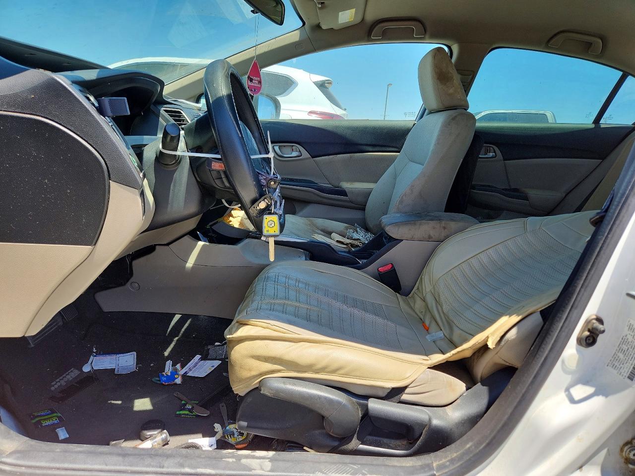 2014 Honda Civic Lx Белый vin: 2HGFB2F56EH508853