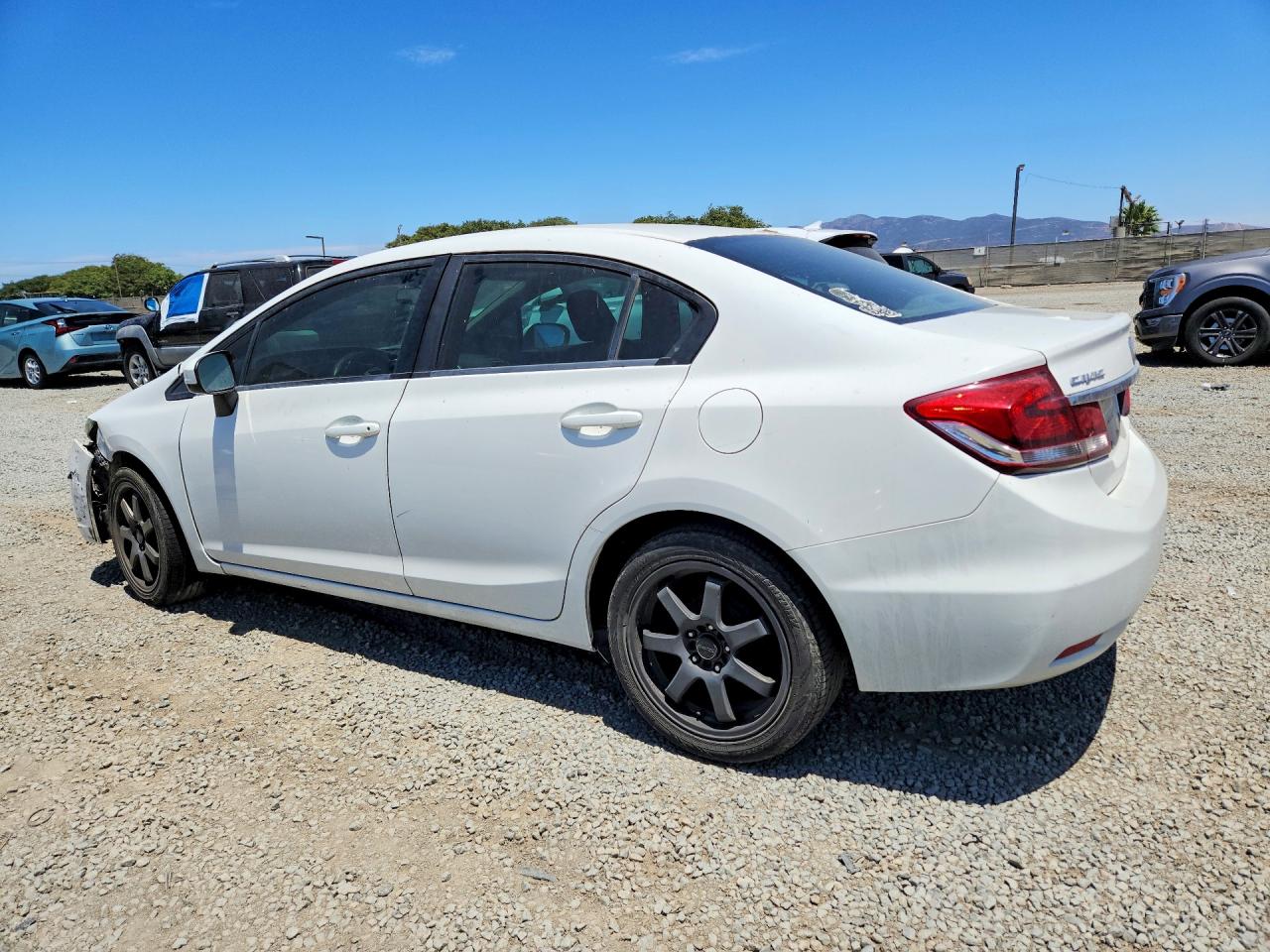 2014 Honda Civic Lx Белый vin: 2HGFB2F56EH508853