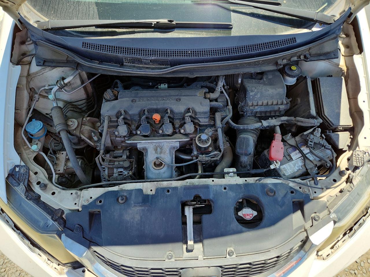 2014 Honda Civic Lx Белый vin: 2HGFB2F56EH508853