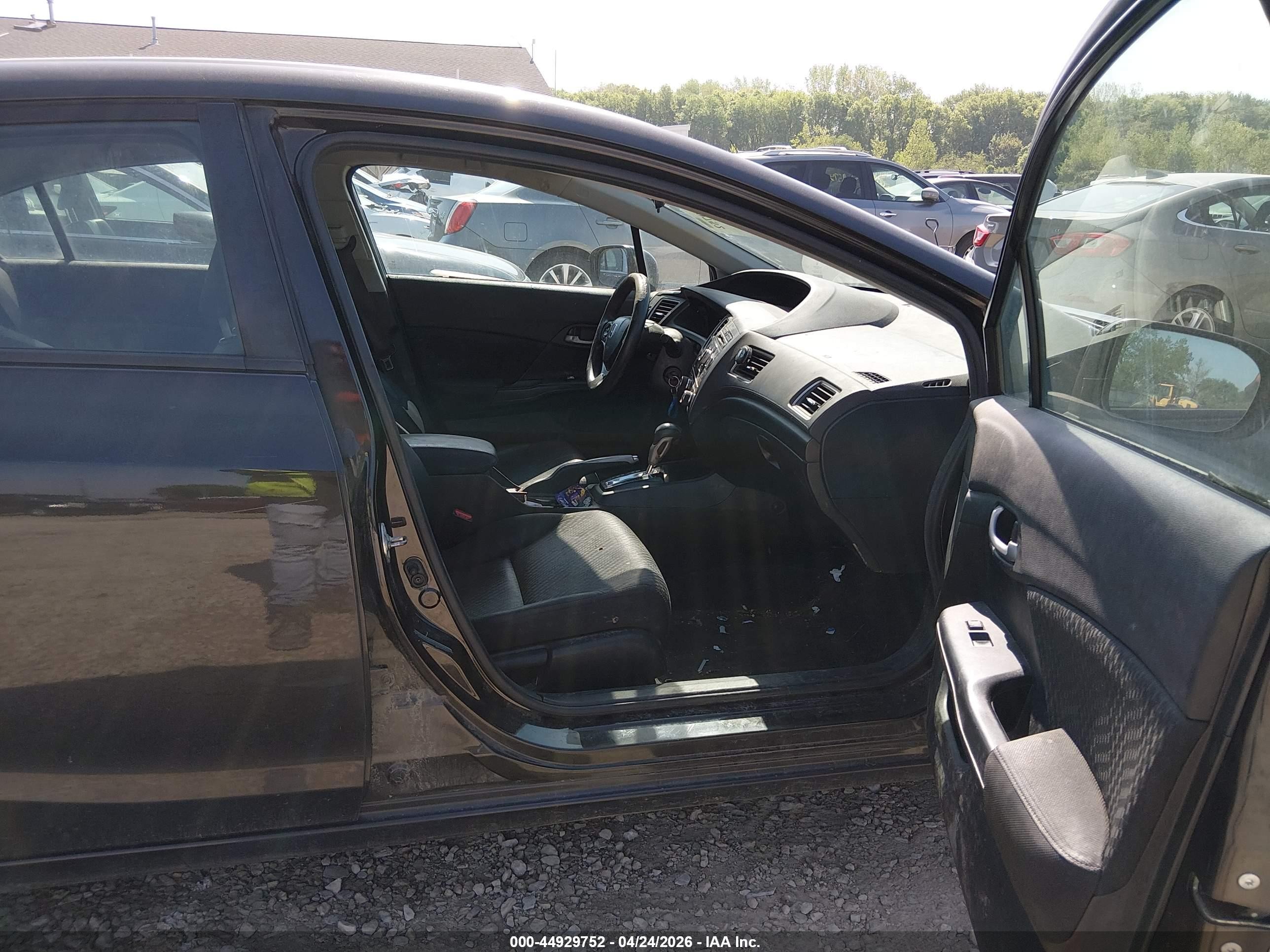 2014 Honda Civic Lx Black vin: 2HGFB2F56EH510392